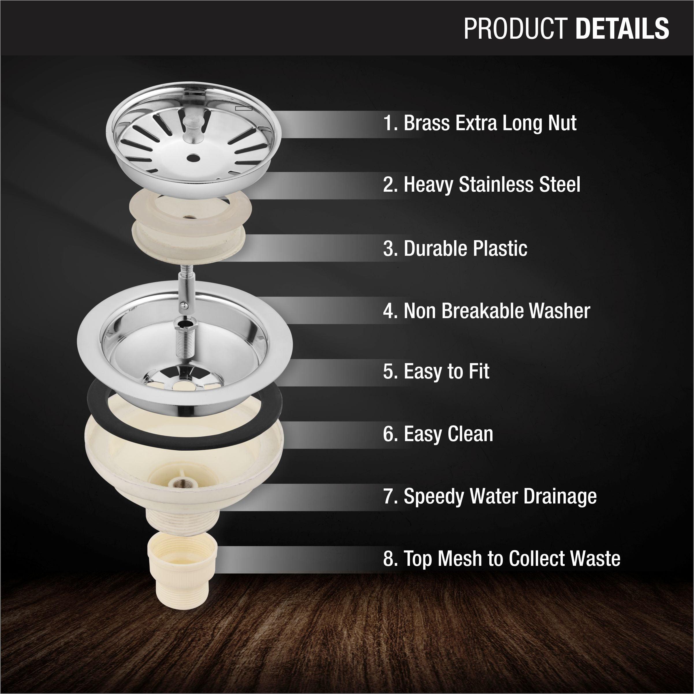 PVC Sink Coupling Waste for Kitchen sink